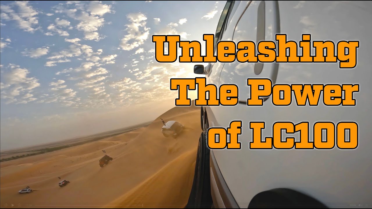Land Cruiser 100 Takes on Extreme Desert Dune Bashing!