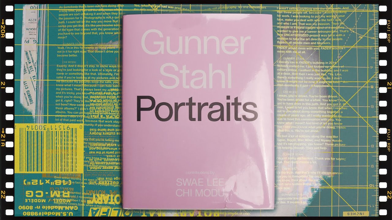 Gunner Stahl Portraits book | CREATIVE INSPO