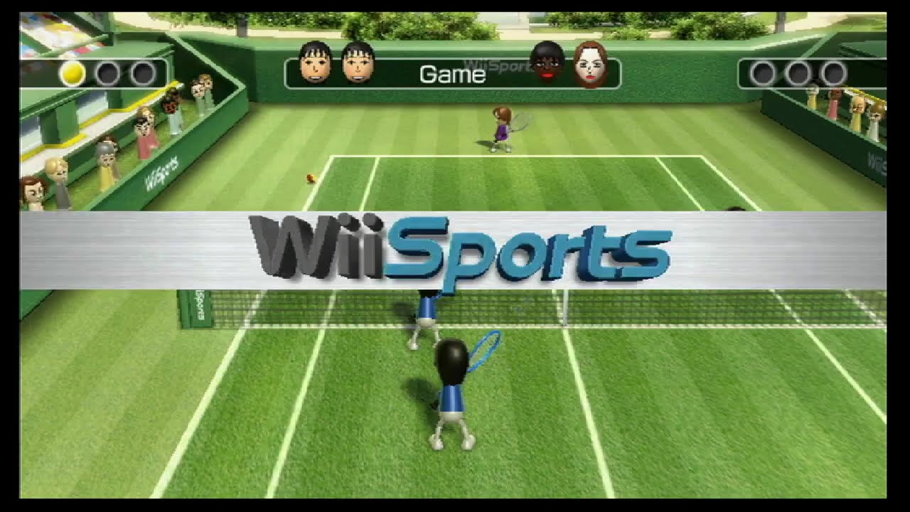 wiiスポーツ　テニス　熟練度2305
