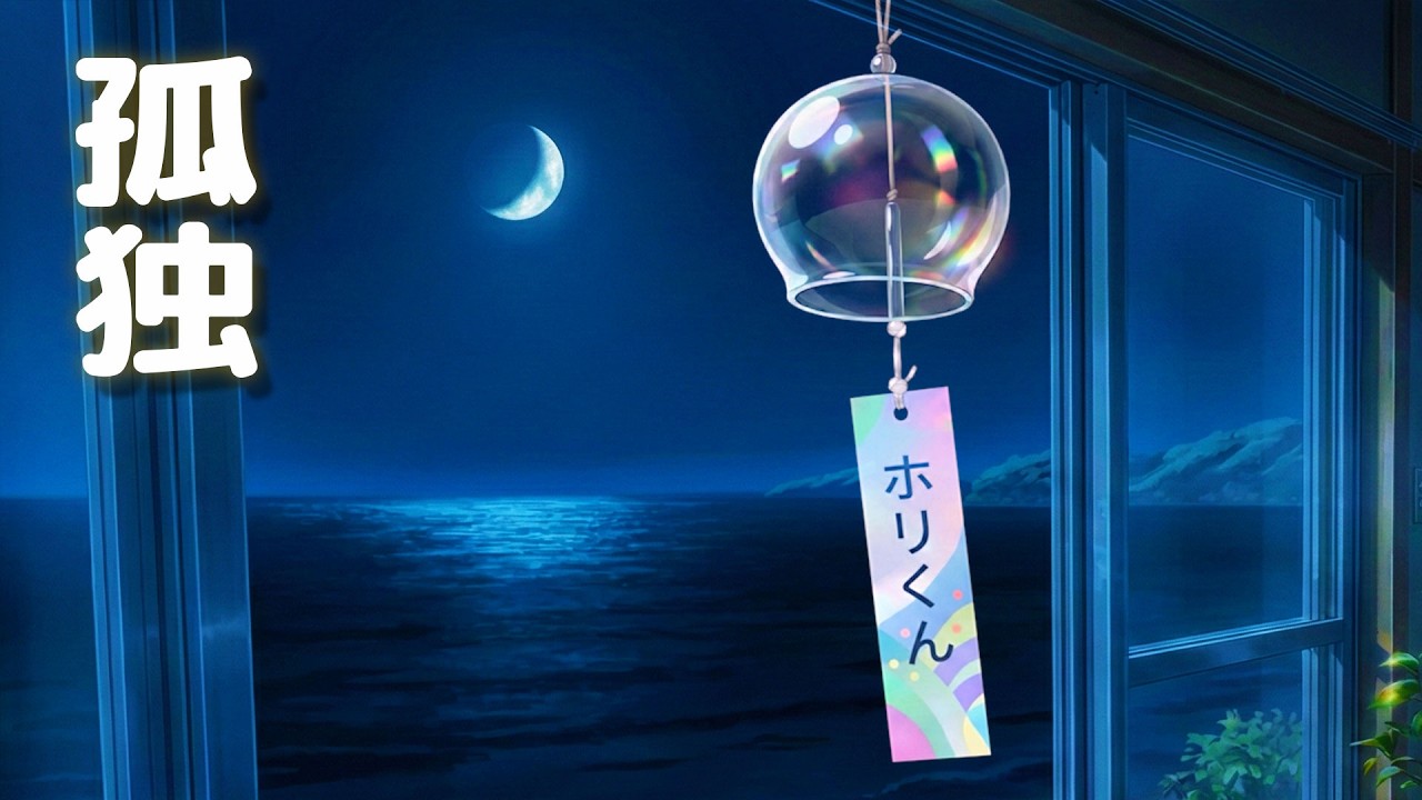 孤独な夜を優しく包むピアノ 🌊 一人の時間を愛する静寂【癒し音楽】