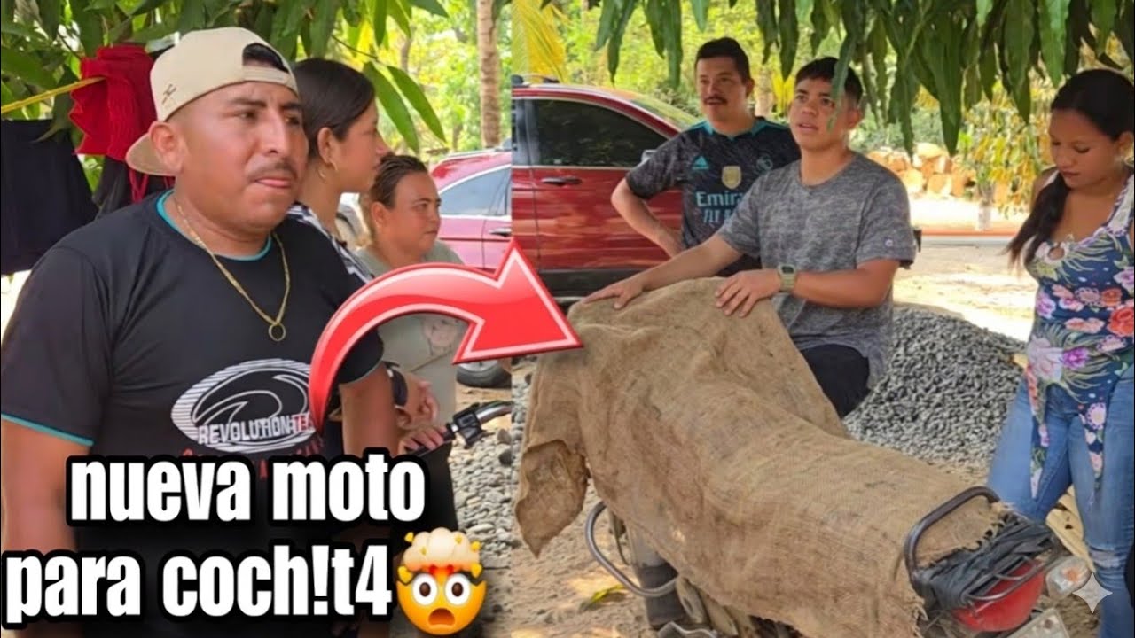 Deybi no tuvo de otra que comprarle otra moto a Coch!ta😱
