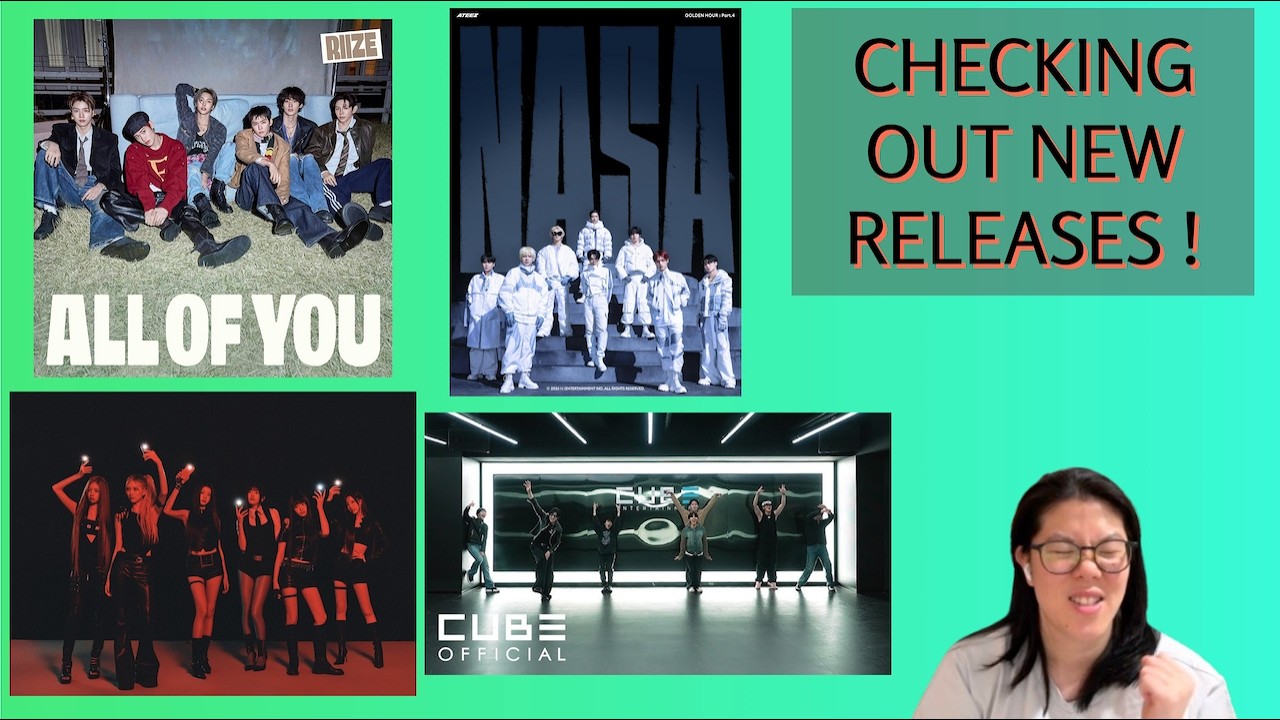 REACTING TO PENTAGON - Shine Choreo. Practice + ATEEZ - 'NASA' + IVE 'BANG BANG' + RIIZE All of You