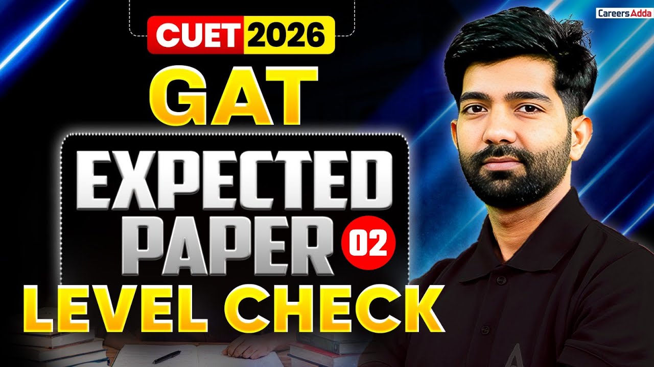 CUET GAT 2026 Expected Paper 📑CUET GAT Most Expected Questions | GAT Mock Test Solution | Part 02