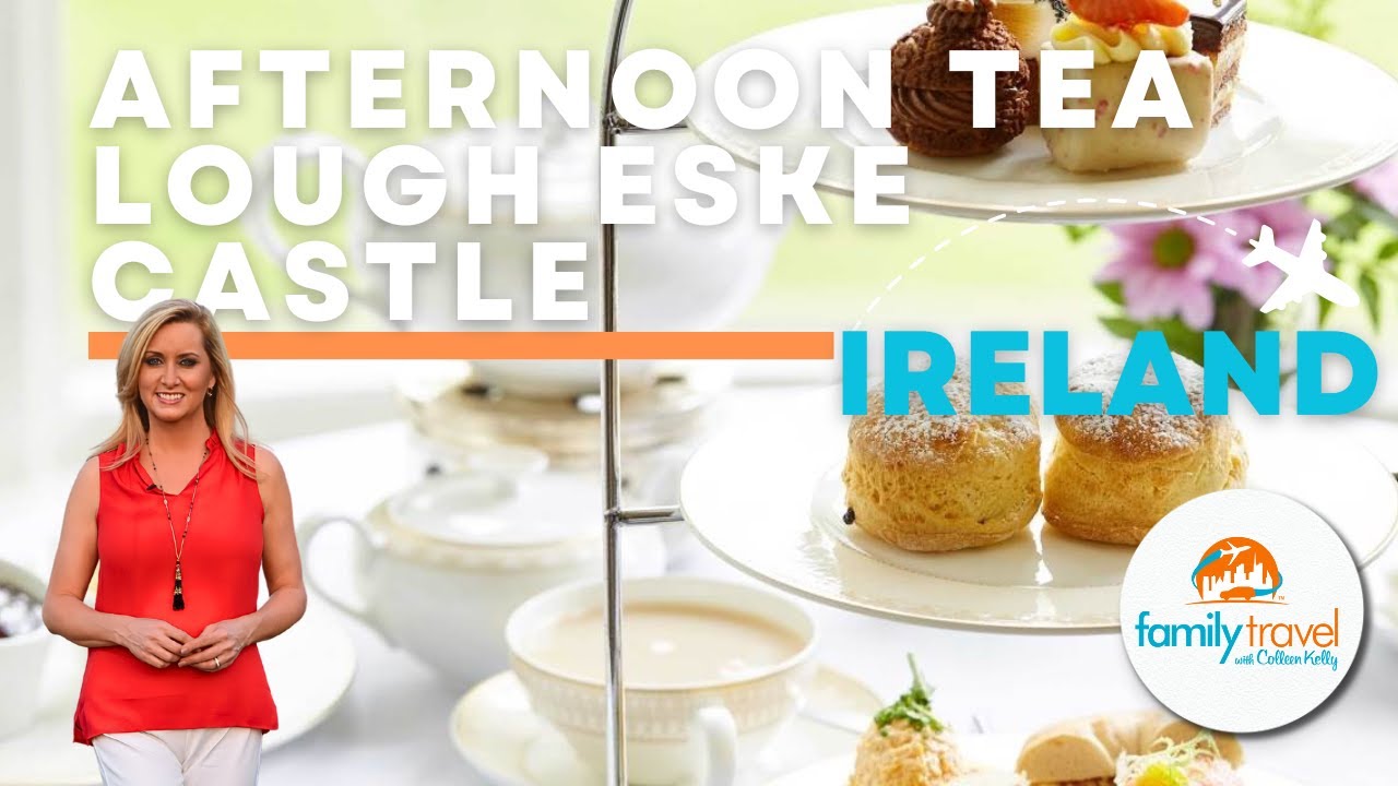 Afternoon Tea at Lough Eske Castle in Ireland