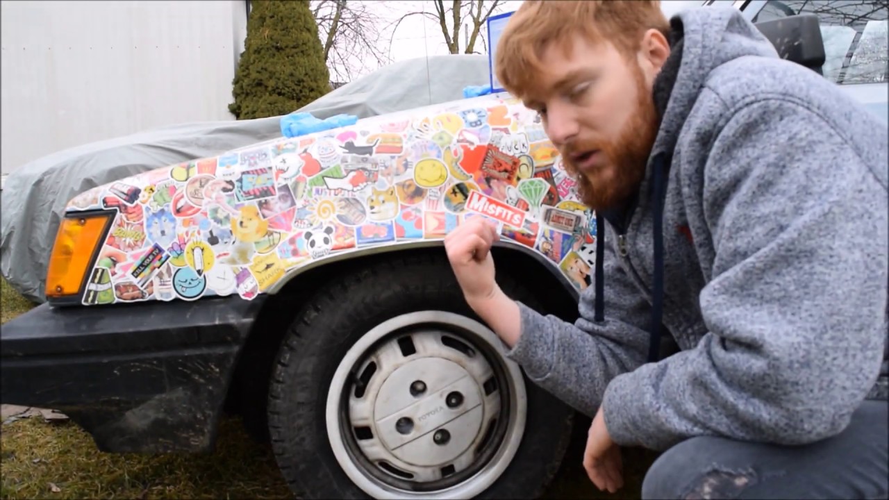 how to sticker bomb your car