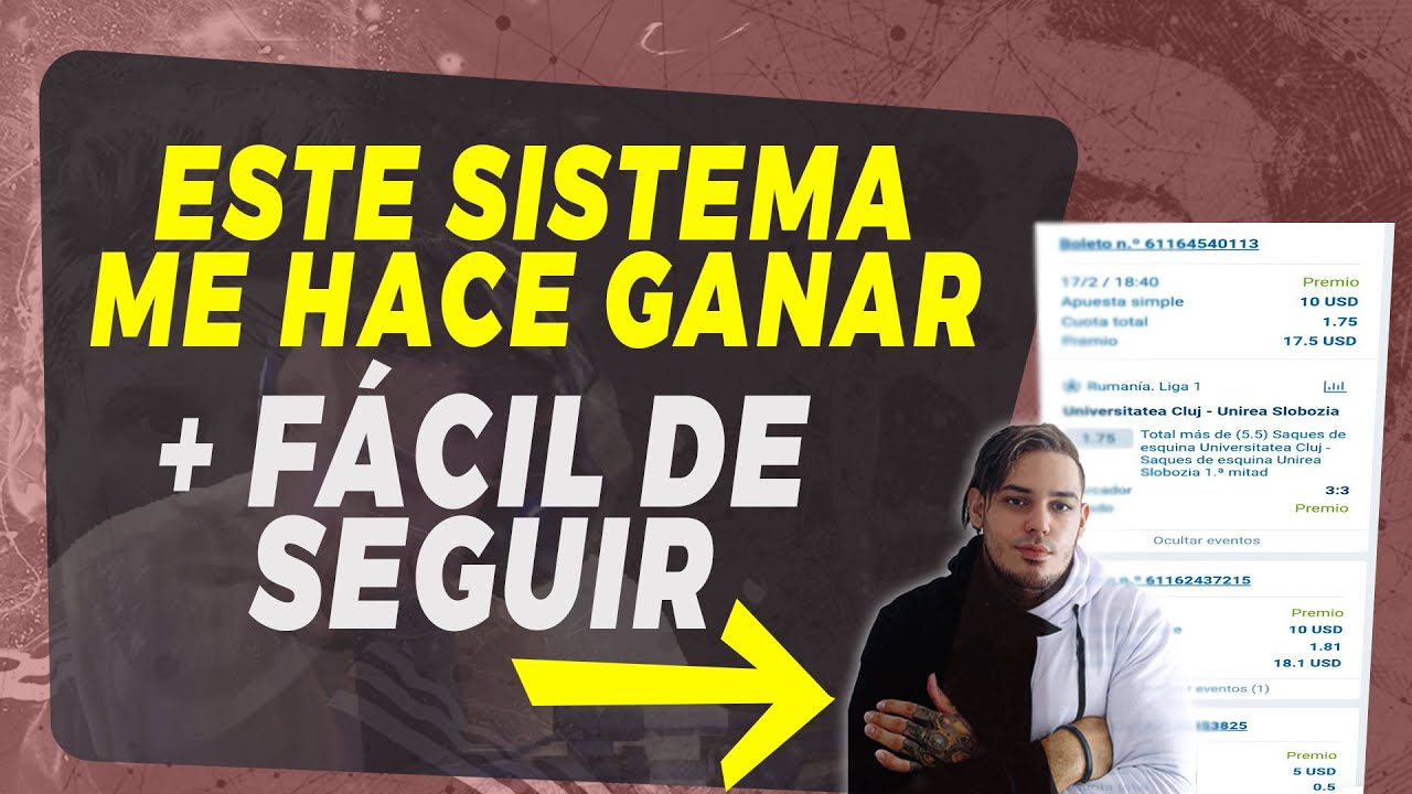 &iquest;Ganar&eacute; las apuestas en vivo de este Video con este sistema? (Apuestas deportivas)