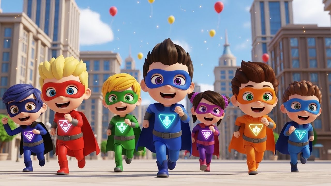 ABC Superhero Squad 🚦 | Canciones infantiles ABC | Aprende el Alfabeto con Baby Song Español 🦸‍♂️🅰️