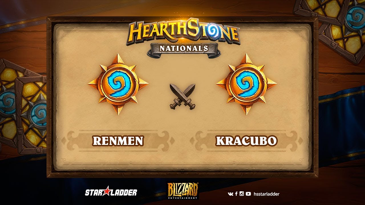 RENMEN vs KRACUBO, 1/4, Hearthstone Nationals 2018 – Russia