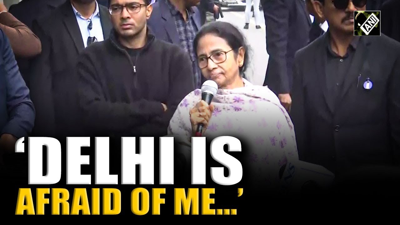 &lsquo;Delhi afraid of me&hellip;&rsquo; WB CM Mamata slams Delhi Police, alleges voter fraud