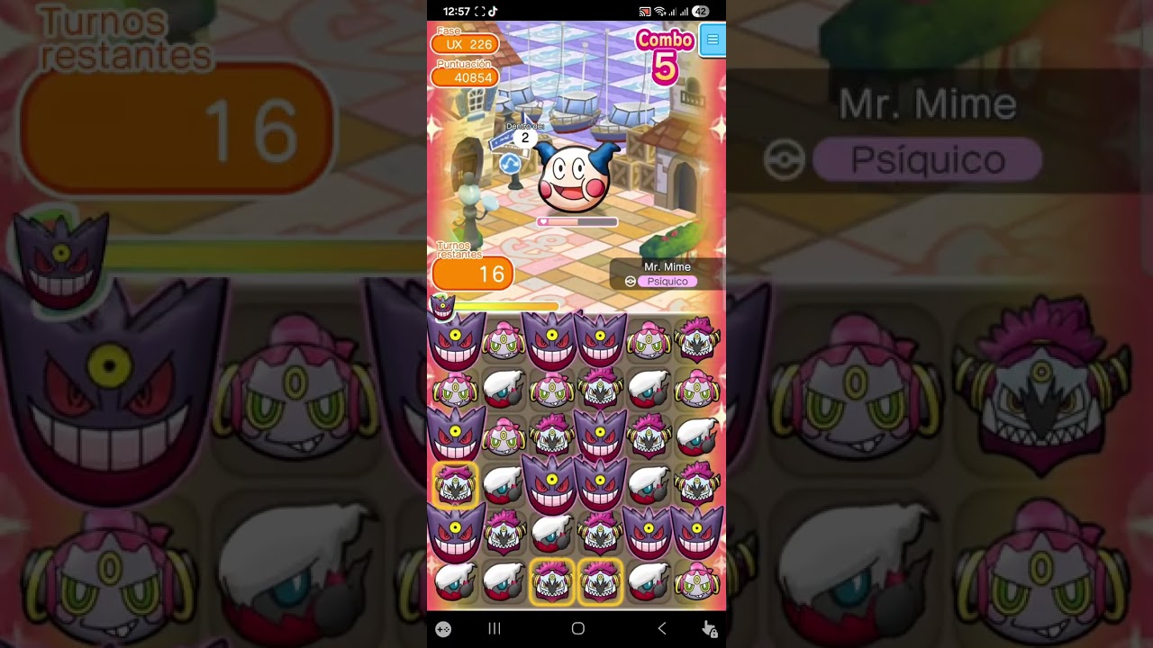Mr Mime ux 226 Pokemon Shuffle #pokemon 