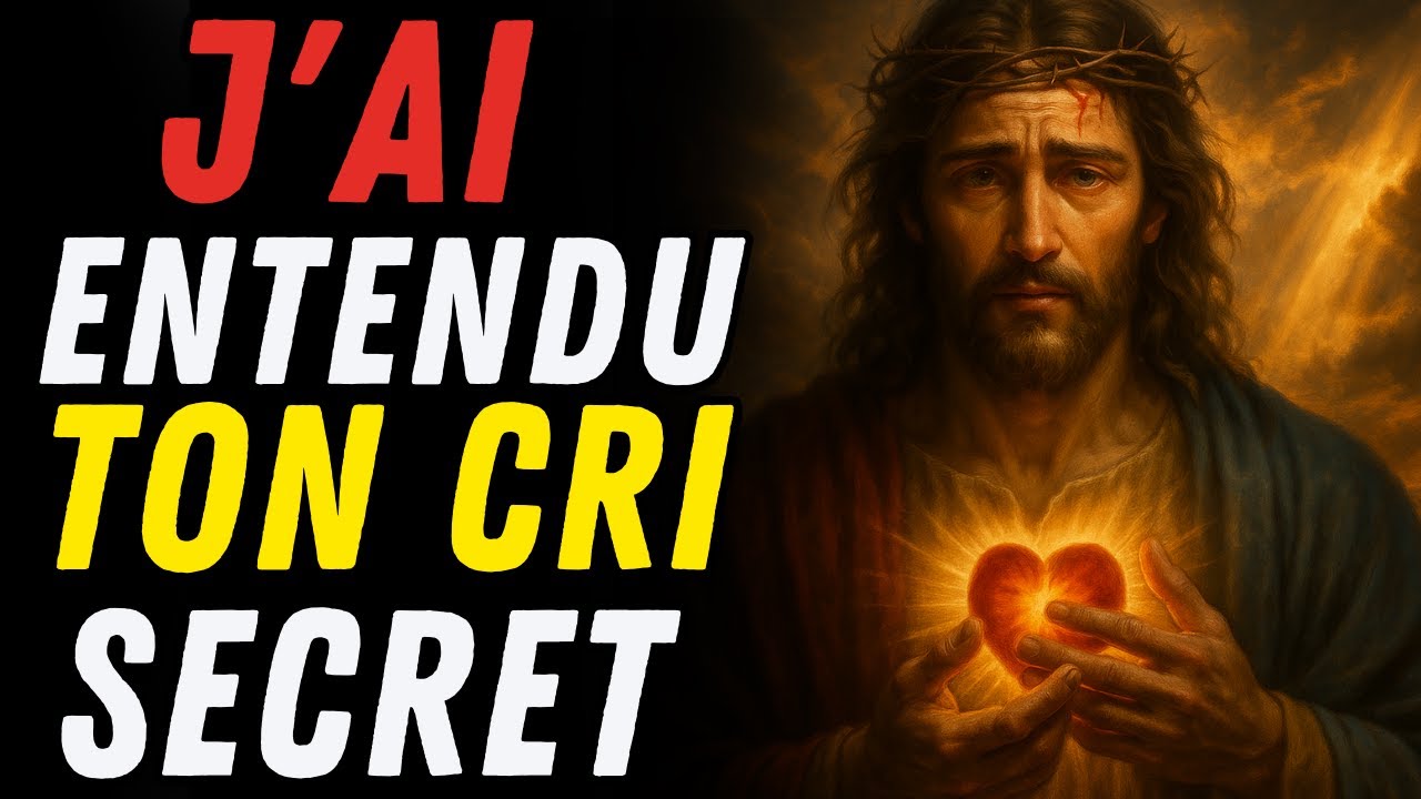 La prière que tu n'as jamais prononcée à voix haute m'est parvenue| Message de Dieu|Parole de Dieu