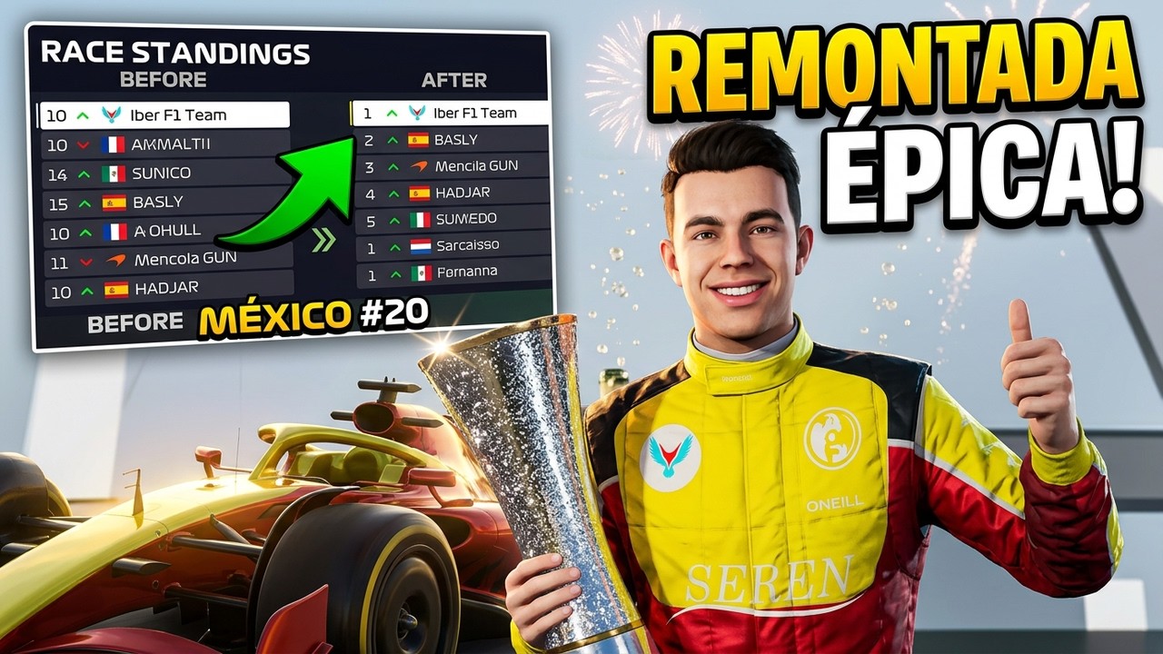 REMONTADA ÉPICA | Mi Equipo – GP de MÉXICO #20