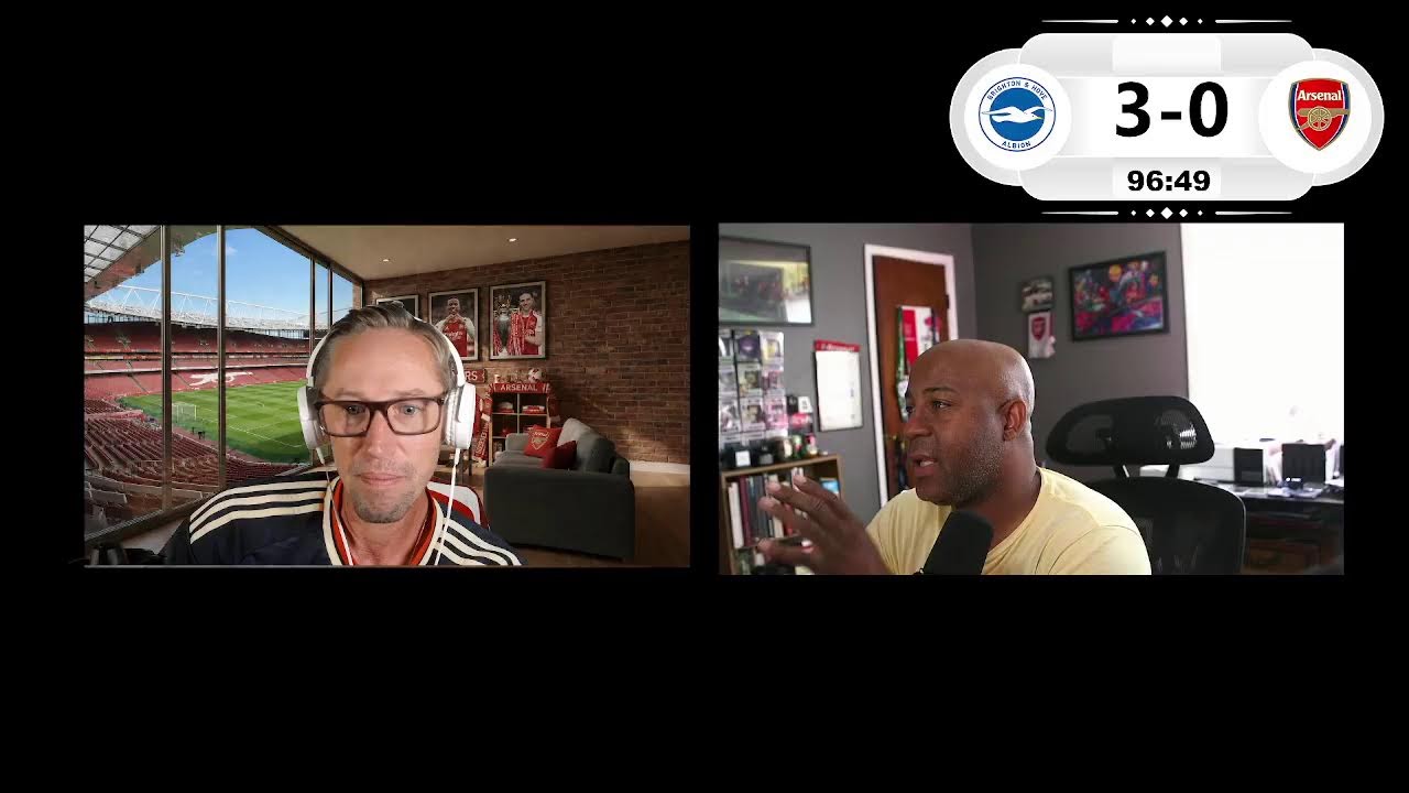 BRIGHTON VS ARSENAL LIVE PREMIER LEAGUE WATCHALONG