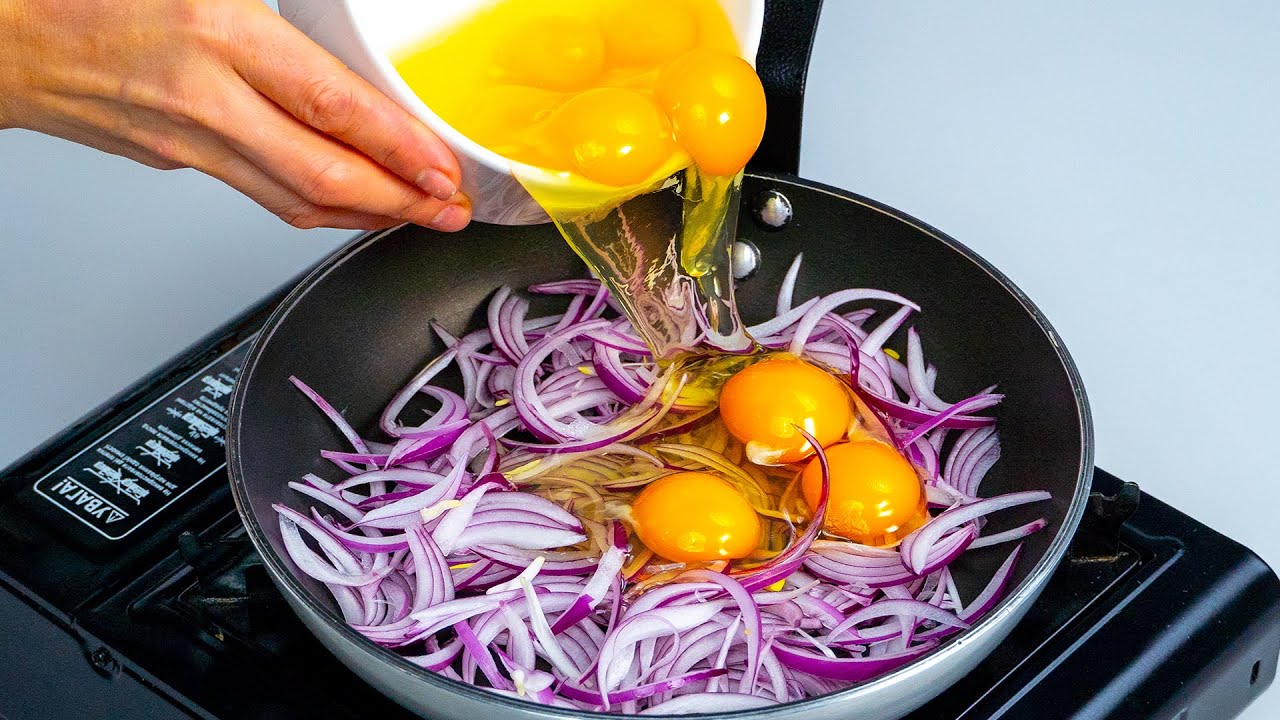 Was ich aus Eiern und Zwiebeln gemacht habe, ist der pure Wahnsinn!