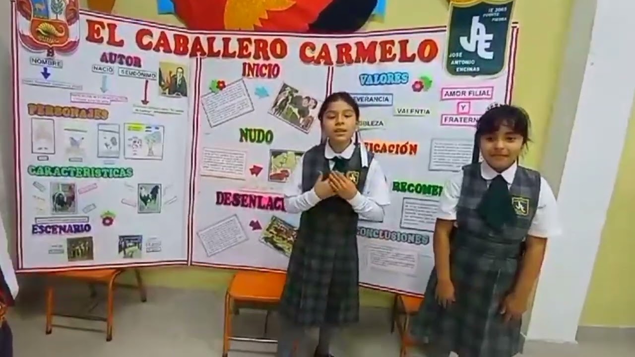 Cartelera Lectora 4ºD El Caballero Carmelo IE2065 JAE
