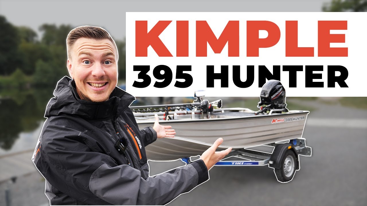 TEST AV KIMPLE 395 HUNTER - EN LITEN SPORTFISKEMASKIN - FISKEBÅT - ALUMINIUMBÅT