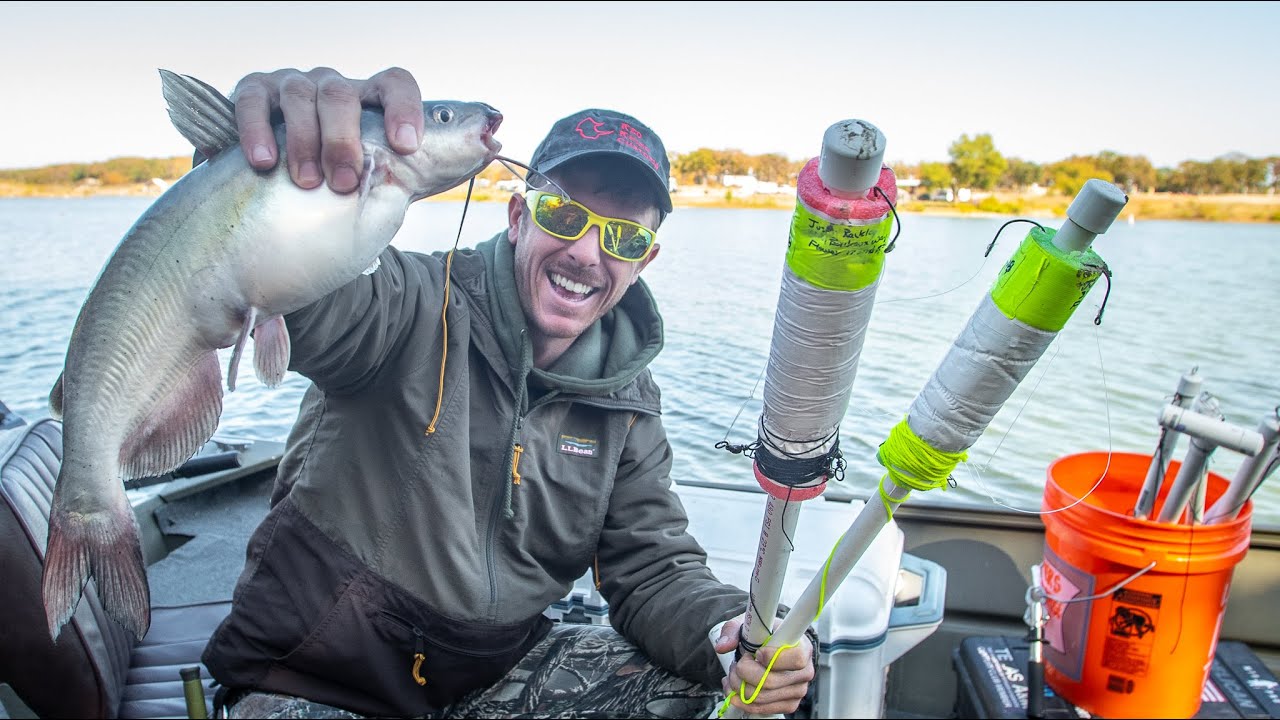 JUG FISHING for Catfish in NEW Jon Boat