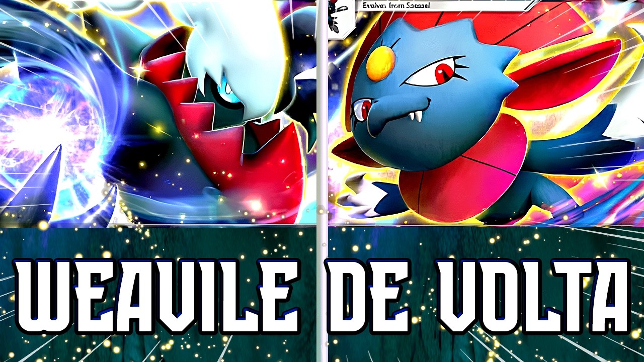 TOP 6 TORNEIO! 🏆 O Combo de Darkrai EX e Weavile EX.
