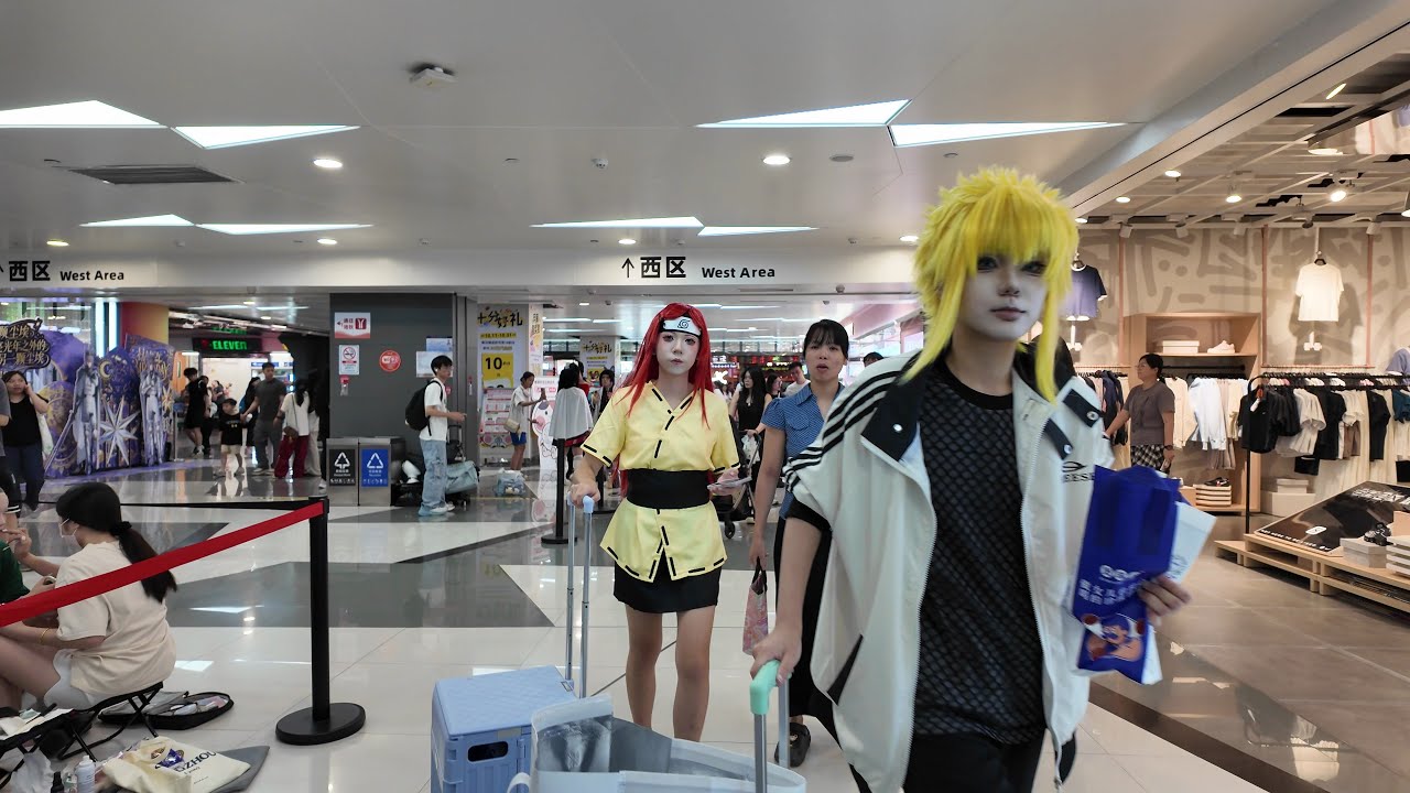 Anime Star Cosplay City Guangzhou&rsquo;s Ultimate Cosplay Hotspot广州动漫星城Cosplay #4k #chinatravel #walking