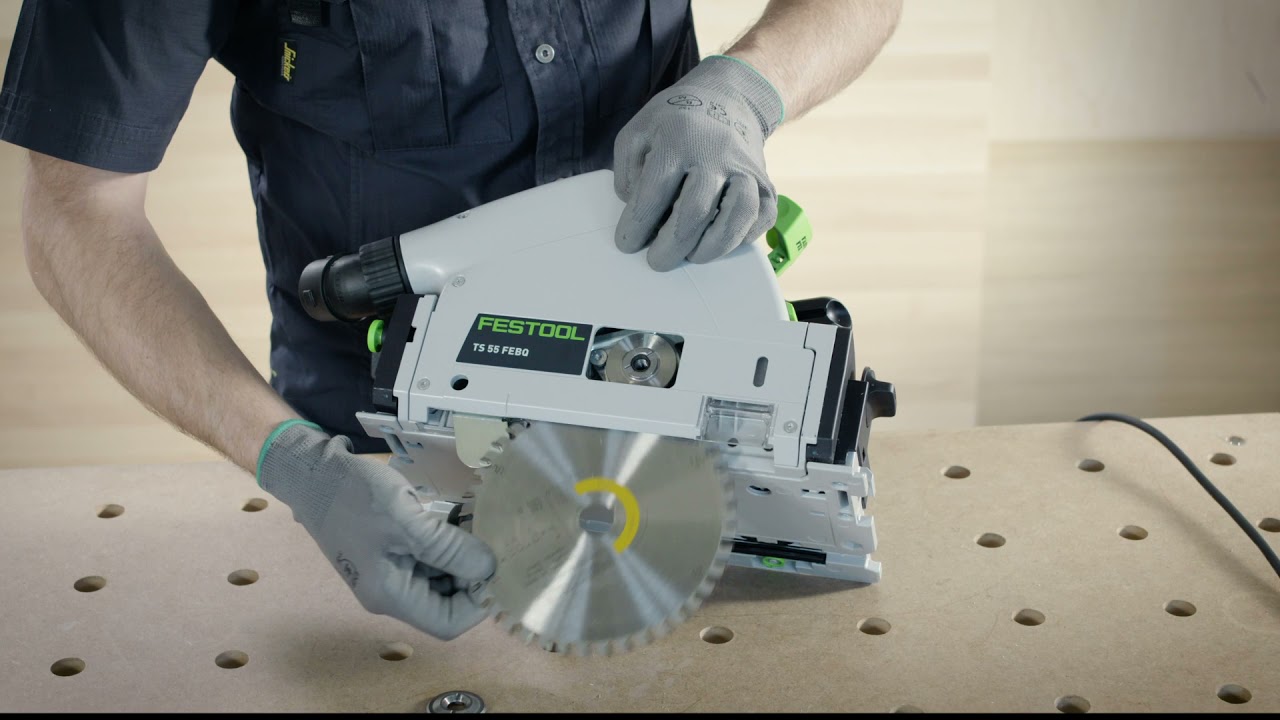 Festool Quick Guide - TS 55 F - Changer la lame