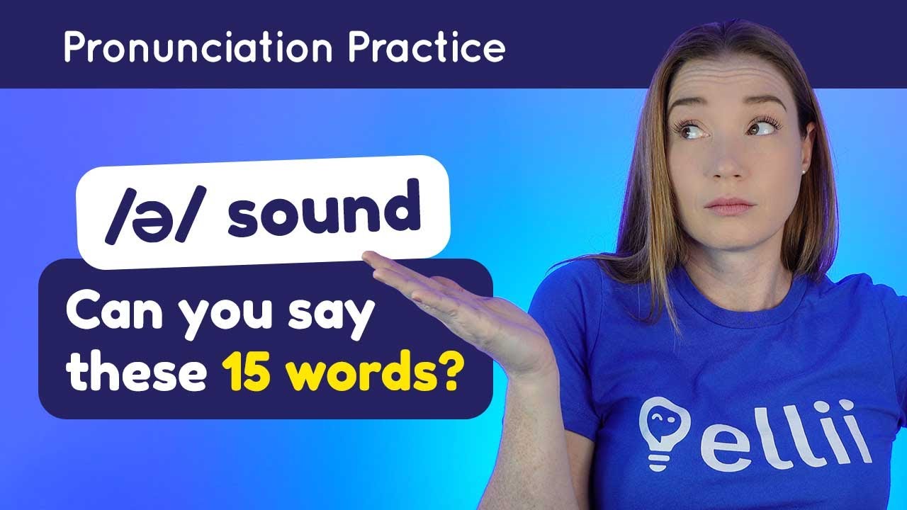 Practicing /ə/ – English Pronunciation Lesson (Part 2)
