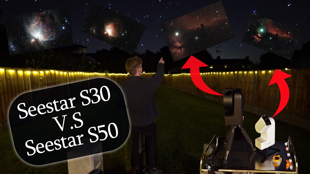 Я сравнил SEESTAR S30 и SEESTAR S50! Вот результаты... 🤔🌟🔭