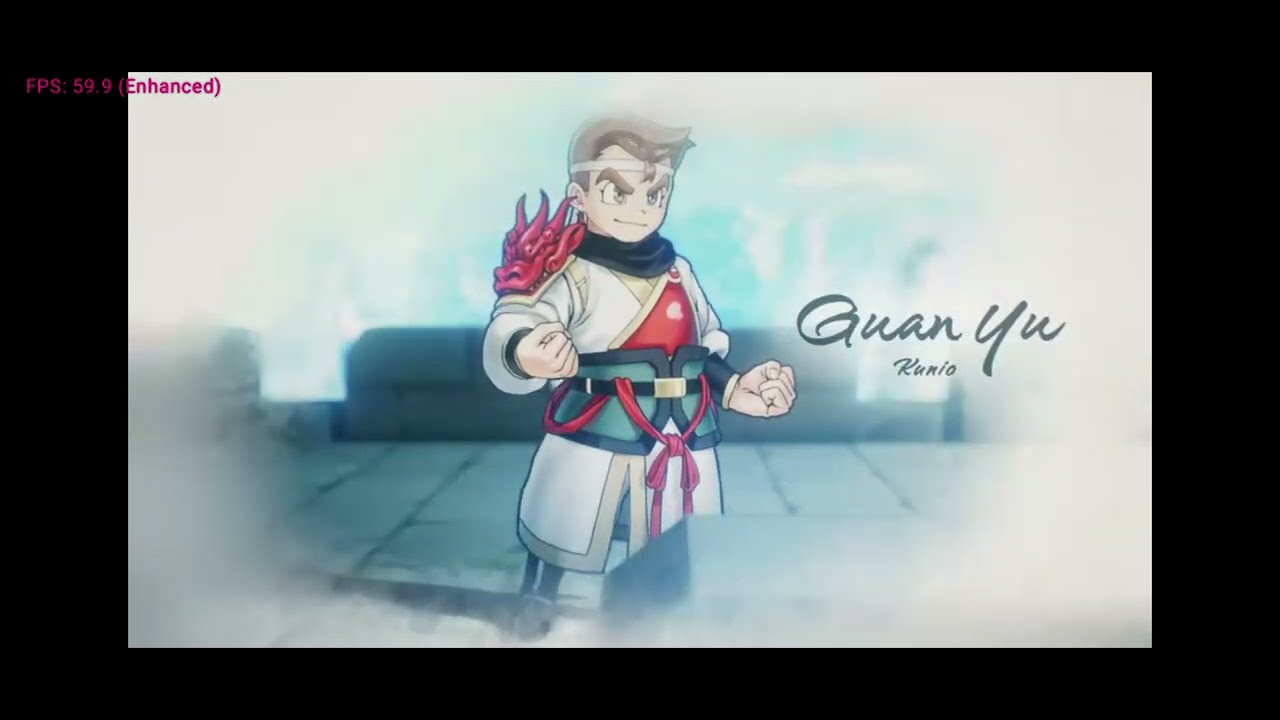 River City Saga: Three Kingdoms Intro English Version with Sound [Just drop FPS during]