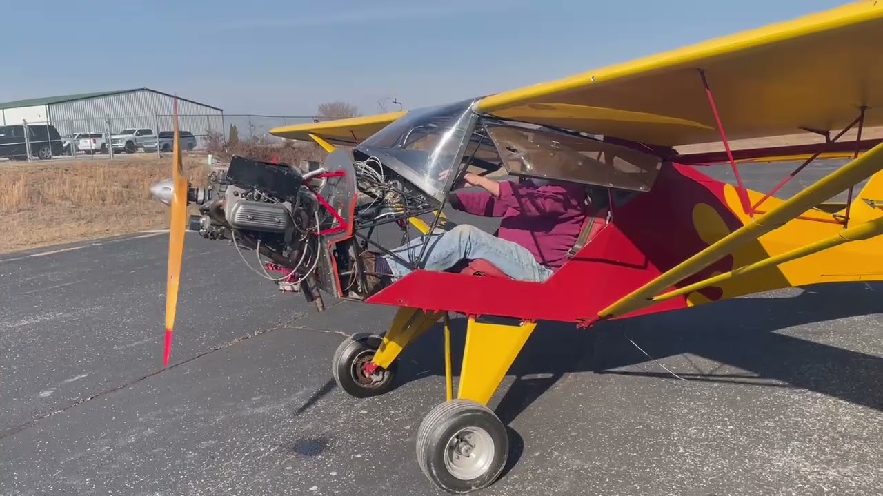 Engine start on Kitfox 