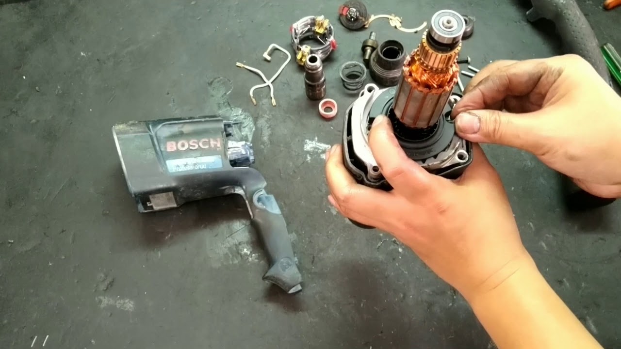 BOSCH GBH2-26RE拆裝分解