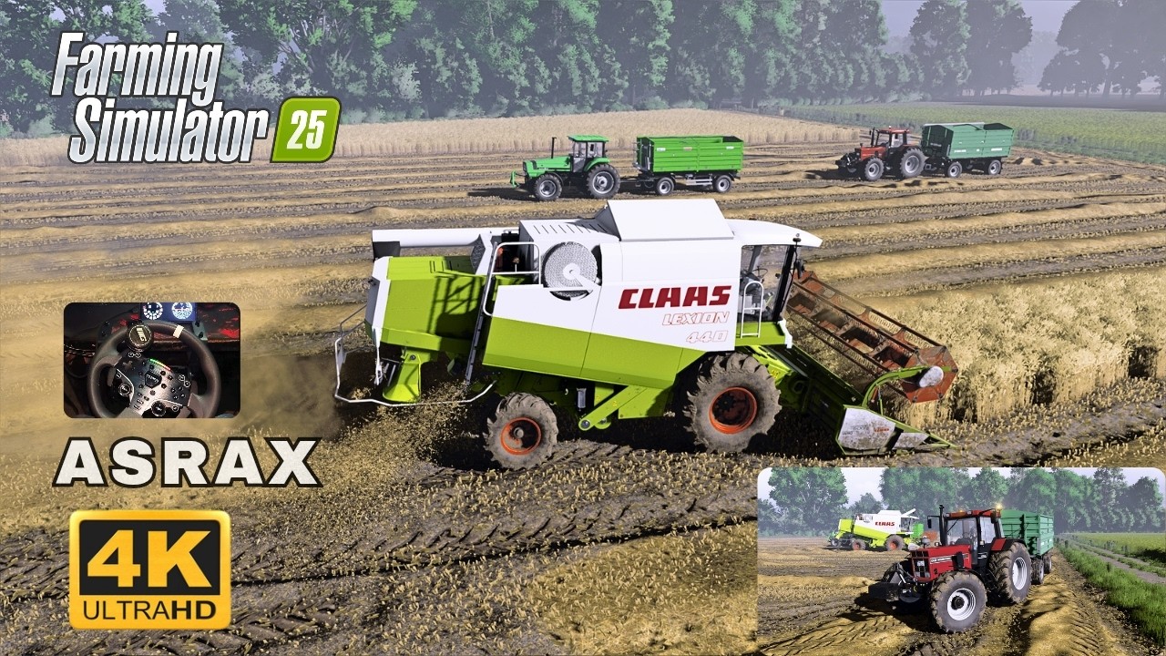 FS 25 | 🌾 Ultra realistic Harvesting in Diepholz | (fs25 reshade)