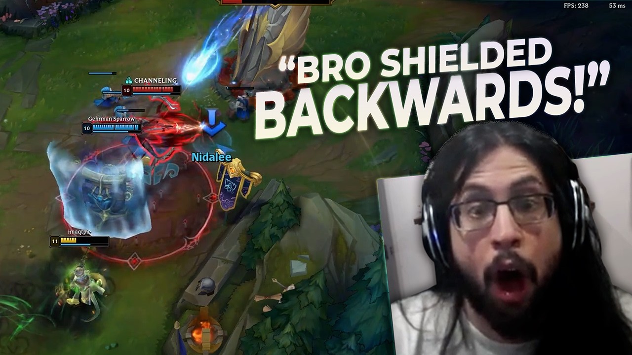 my braum might be intentionally throwing
