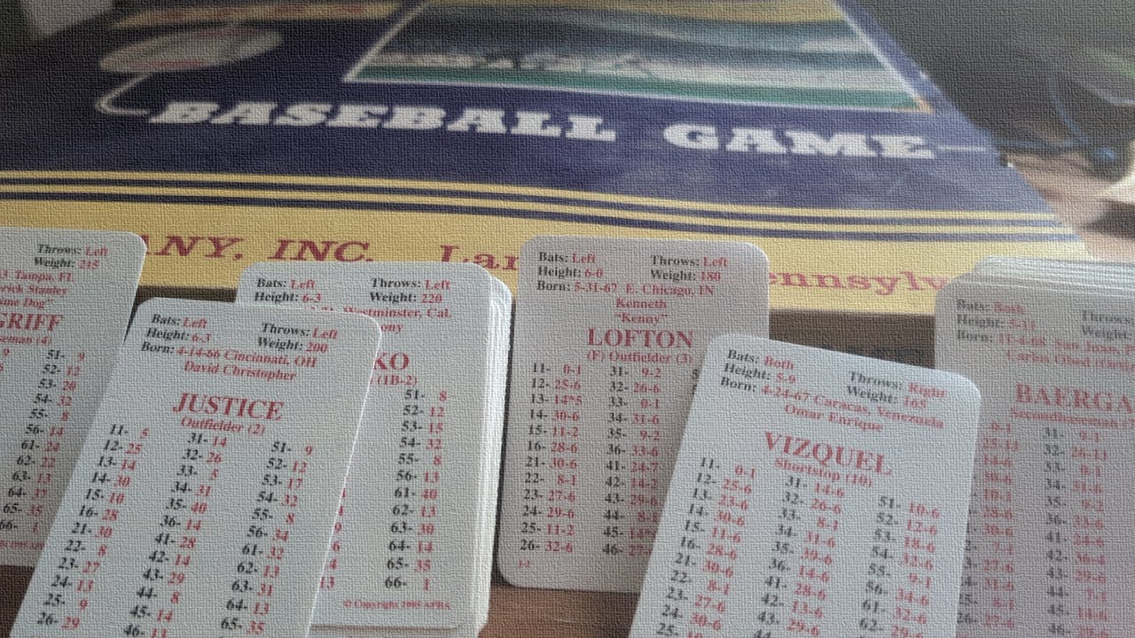 How The APBA Baseball Basic Game Works