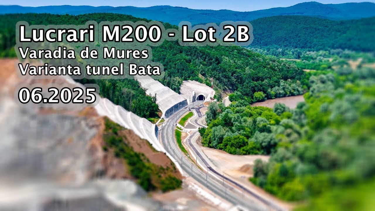 Lucrări M200 - Lot 2b parțial - Vărădia de Mureș - Bata - 06.2025