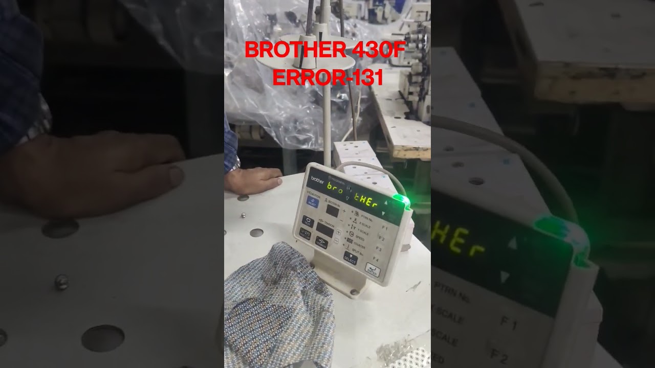 BROTHER 430F ERROR-131