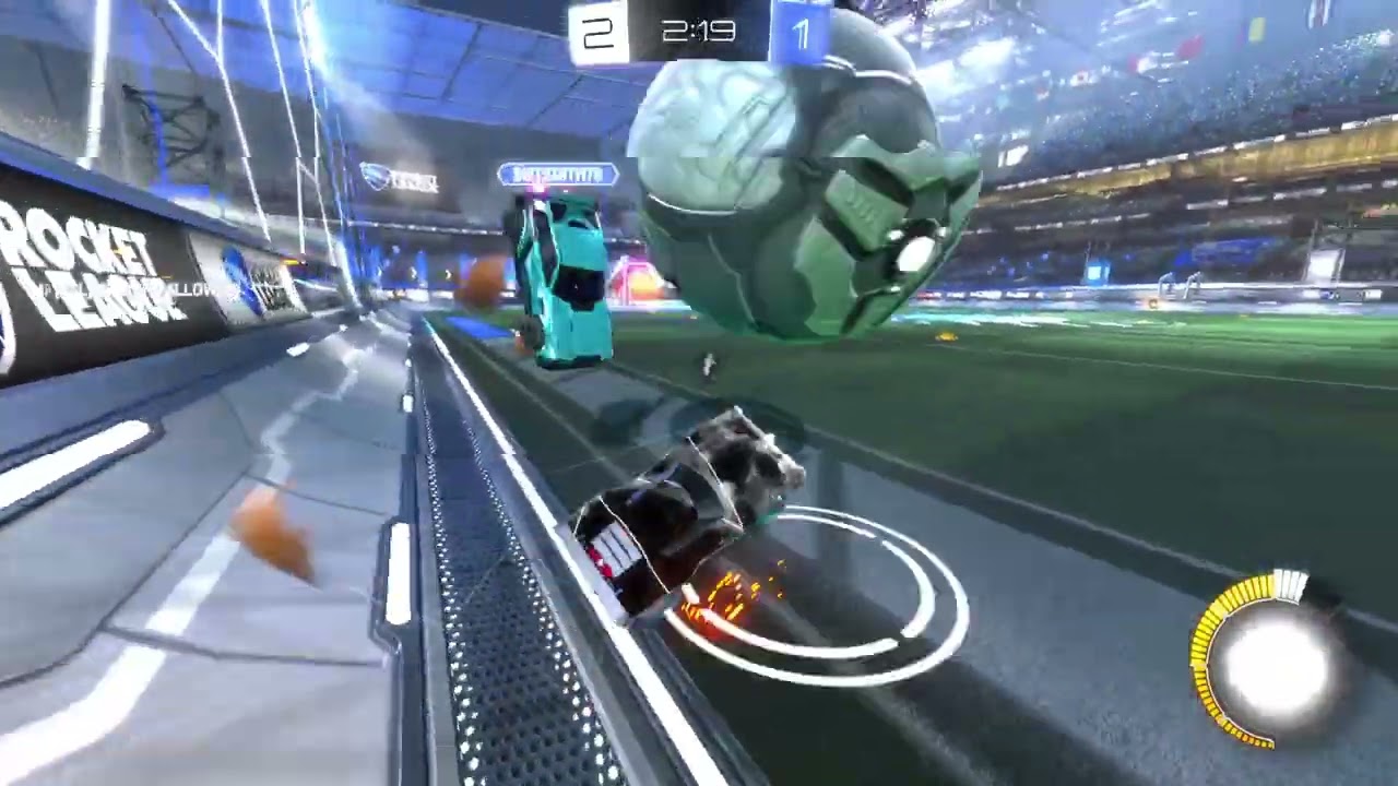 Using a SPIN WHEEL in Rocket League