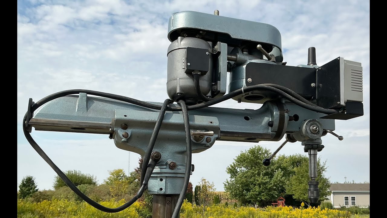 Walker-Turner Radial Drill Press Overview