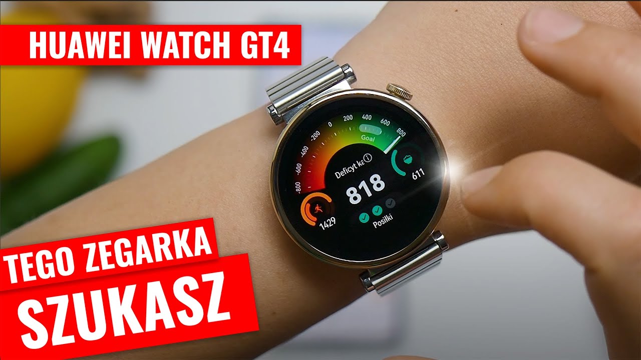 HUAWEI WATCH GT4 to mój nowy ulubiony zegarek. Do tego kosztuje grosze