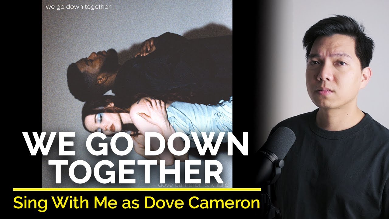 We Go Down Together (Male Part Only - Karaoke) - Dove Cameron ft. KHALID