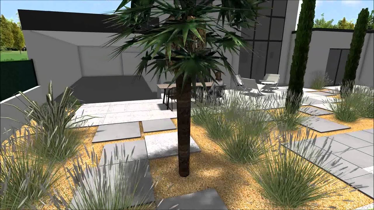 Projet de jardin contemporain en Vendée