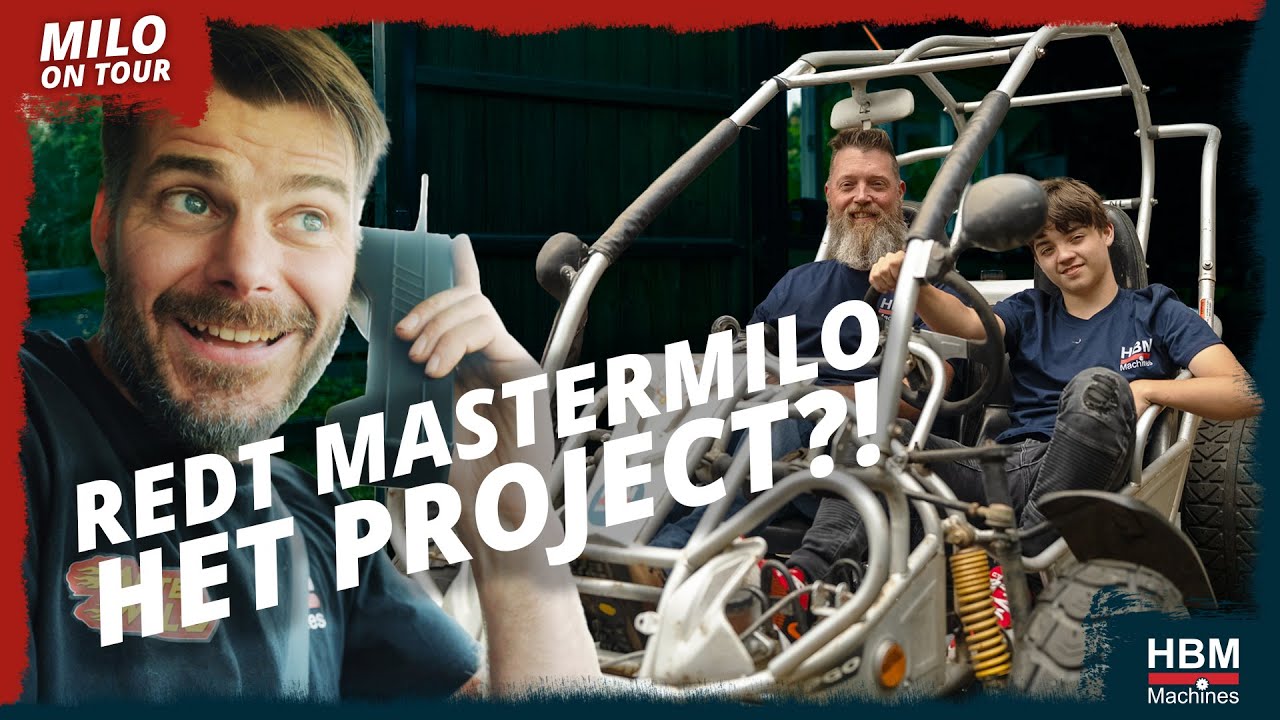 MasterMilo helpt vader & zoon weer op pad na buggy-crash | MILO ON TOUR #1
