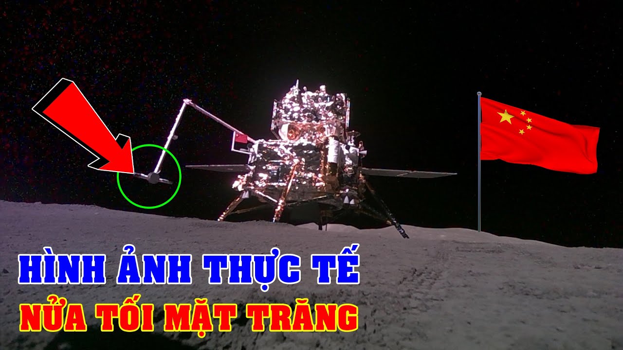 Hình ảnh thực tế nửa tối Mặt trăng được tàu Hằng Nga 6 của Trung quốc chụp lại | Top thú vị |
