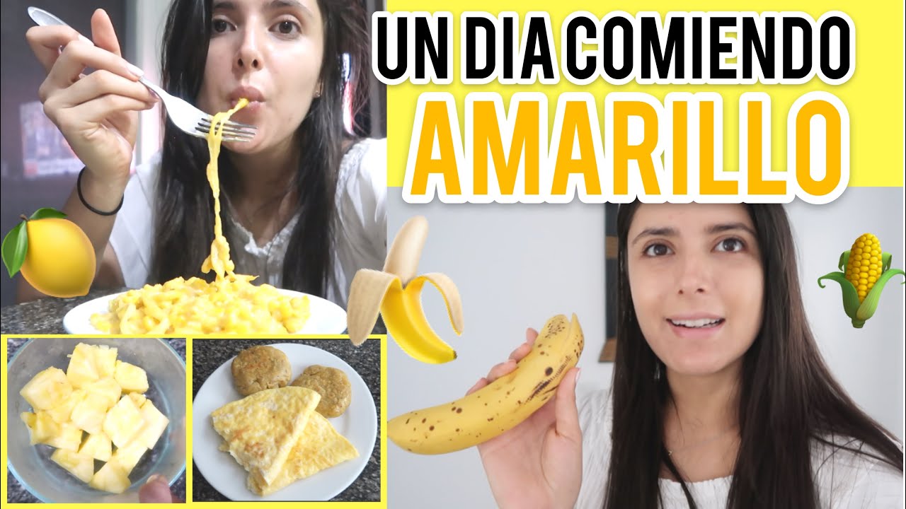 COMIENDO AMARILLO POR UN DIA
