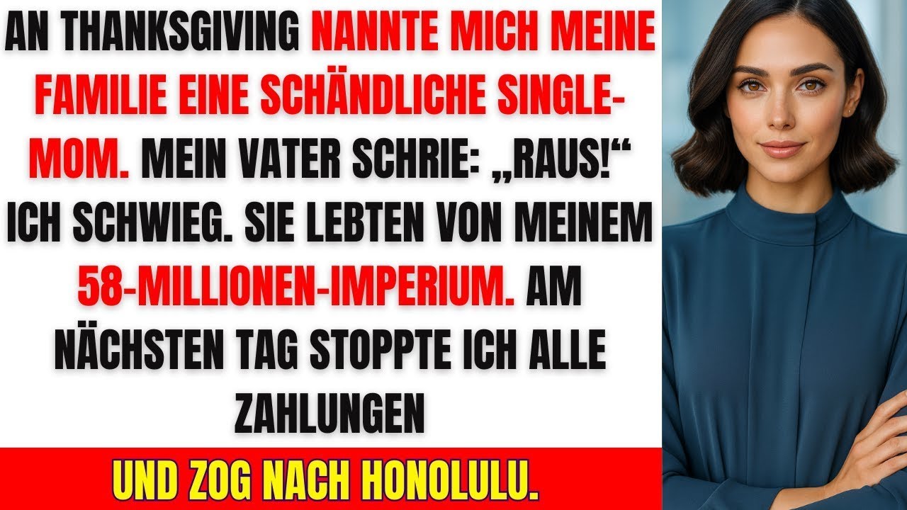 Vater wirft mich raus – dann erfährt er, dass seine Firma von MEINER Plattform abhängt!