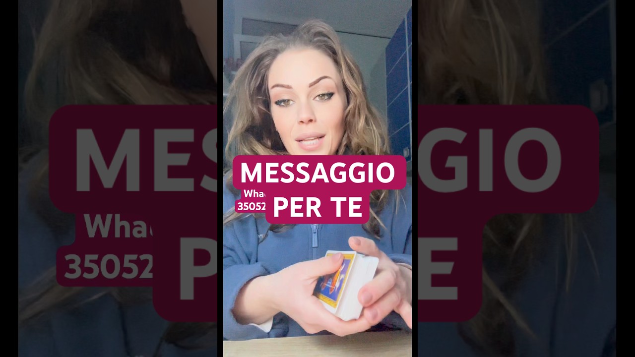 Messaggio per te #tarot #tarocchi #oracolodellasibilla #lesibilledelgiorno