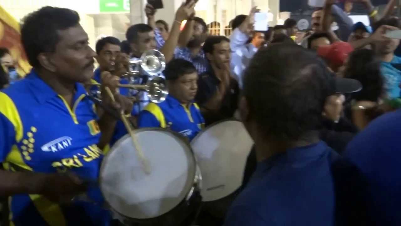 sri lanka papare band in action after finished 2ndT20 match  sri lanka vs pakistan 13/12/2013