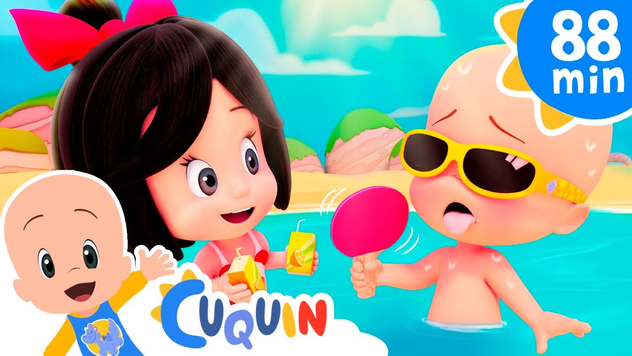 La canción del frío y el calor 🥶🥵 y más canciones infantiles para bebés con Cleo y Cuquín
