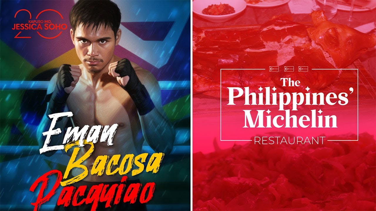 Eman Bacosa Pacquiao; The Philippines’ Michelin Restaurants | Kapuso Mo, Jessica Soho
