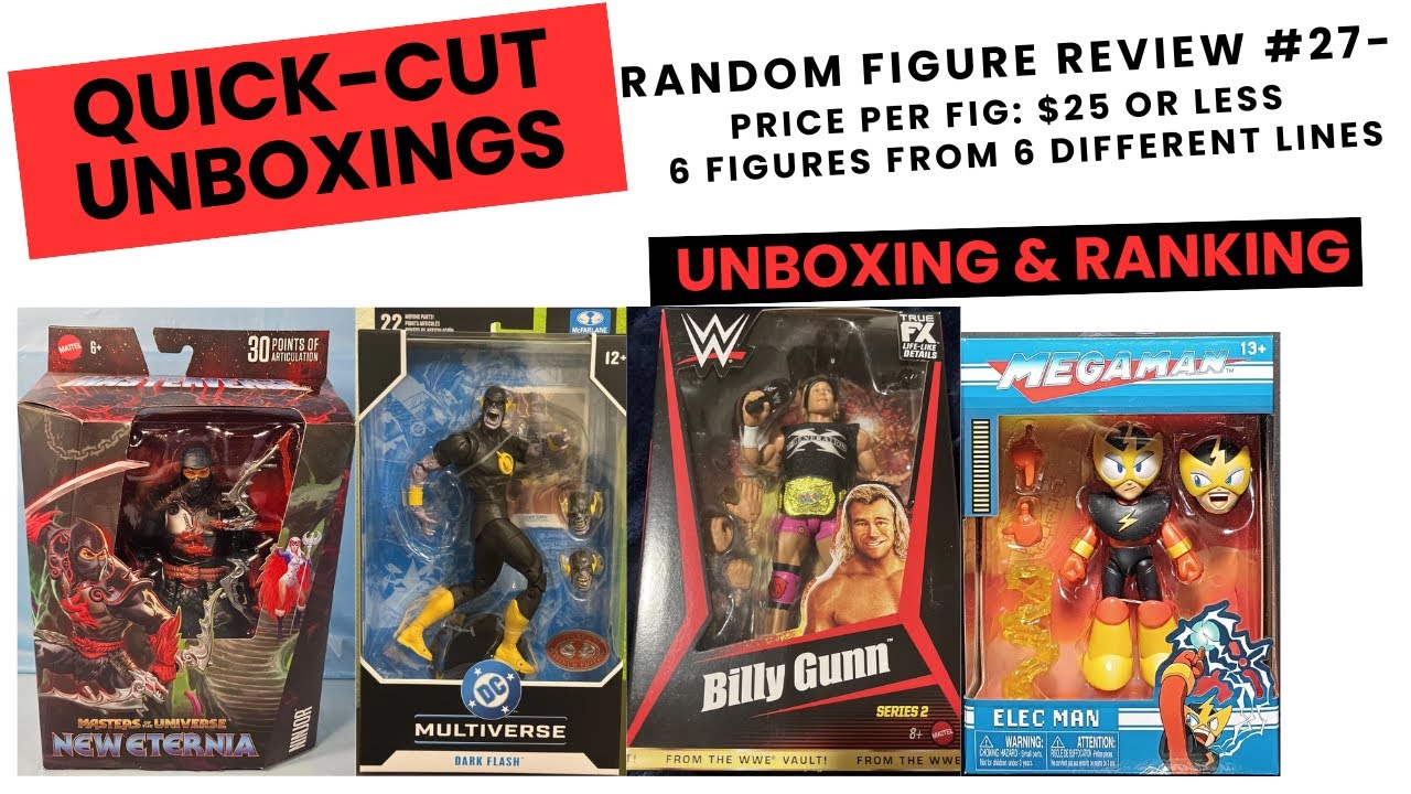Random Figure Review #27: Price per fig $25 or less