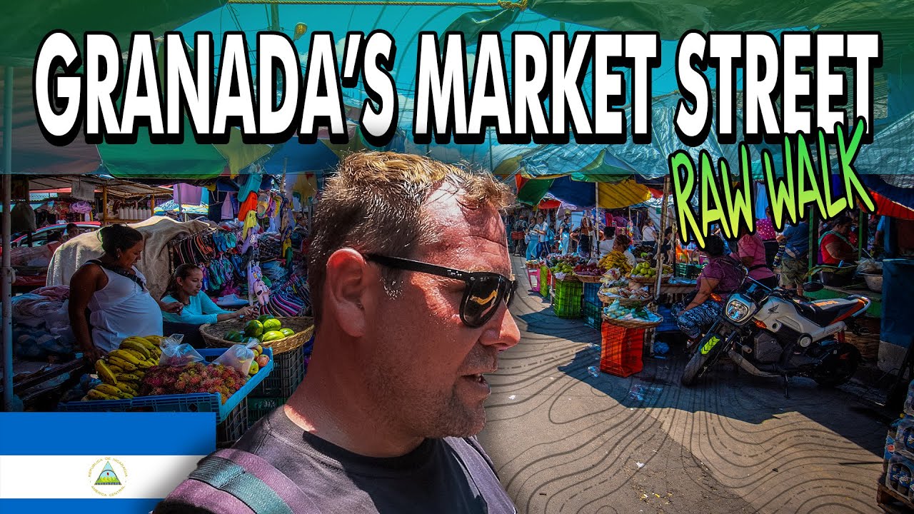 GRANADA NICARAGUA MARKET WALKING TOUR 🇳🇮 Cheapest Prices in Central America?