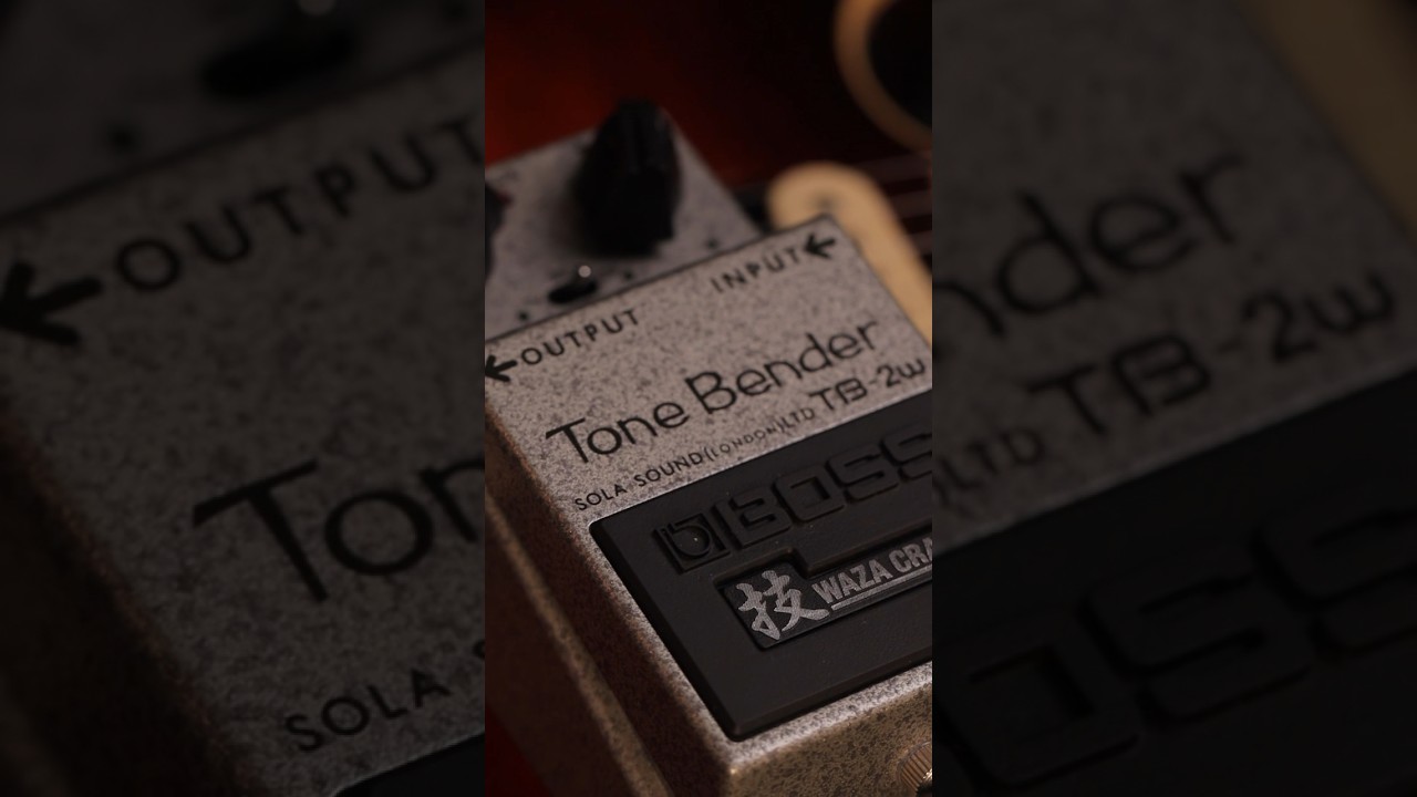 Seu timbre de overdrive com o FUZZ BOSS TONE BENDER vai ficar simplesmente incr&iacute;vel! #overdrive